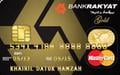 Bank Rakyat Gold Credit Card-i官方示意圖