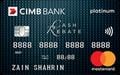CIMB Cash Rebate Platinum Credit Card官方示意圖
