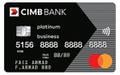CIMB Platinum BusinessCard官方示意圖