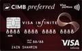 CIMB Preferred Visa Infinite官方示意圖