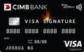 CIMB Visa Signature官方示意圖