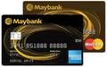 Maybank 2 Gold Cards官方示意圖