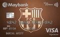 Maybank FC Barcelona Visa Signature官方示意圖