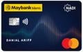 Maybank Islamic Nadi Mastercard Credit Card-i官方示意圖