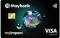 Maybank myimpact Visa Signature Credit Card官方示意圖