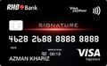 RHB Visa Signature官方示意圖