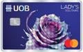UOB Lady's Solitaire Card官方示意圖