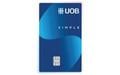 UOB Simple Card官方示意圖