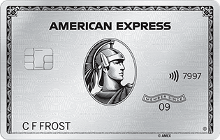 American Express Platinum Card官方示意圖