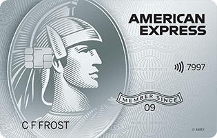 American Express Platinum Credit Card官方示意圖