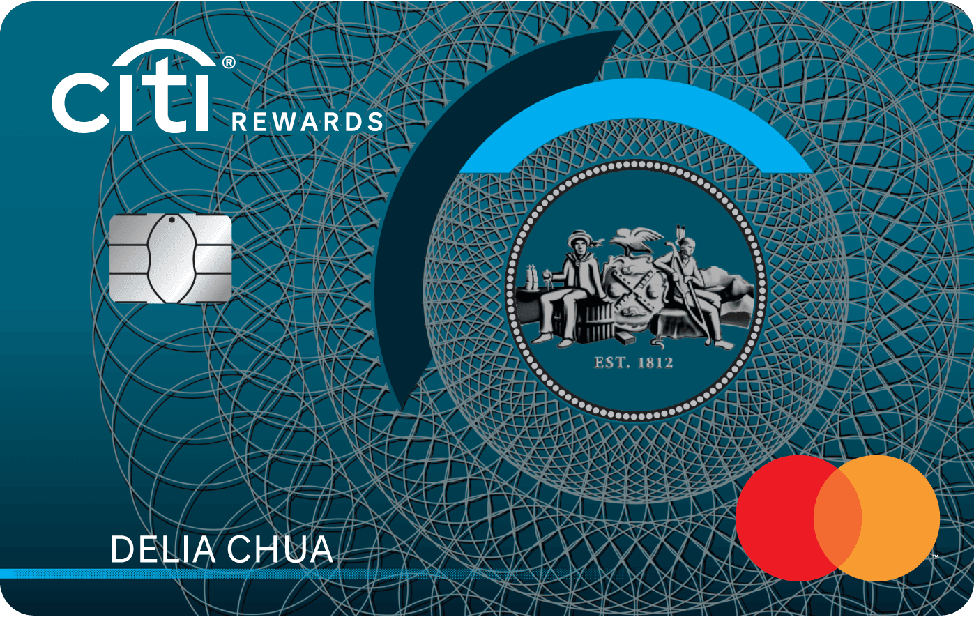 Citi Rewards Card官方示意圖