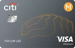 Citi M1 Platinum Visa Card官方示意圖