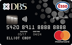 DBS Esso Card官方示意圖