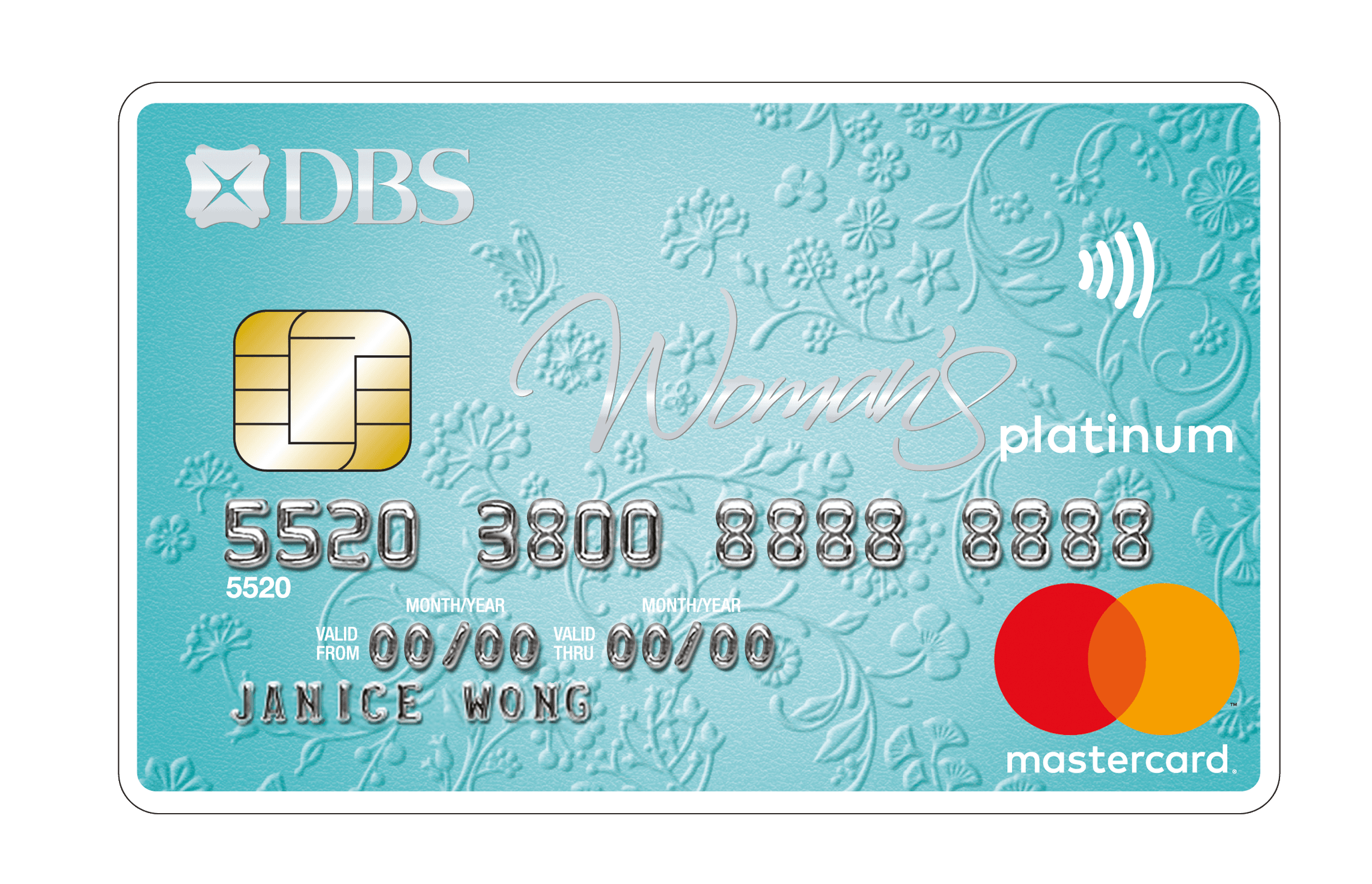 DBS Woman's Card官方示意圖