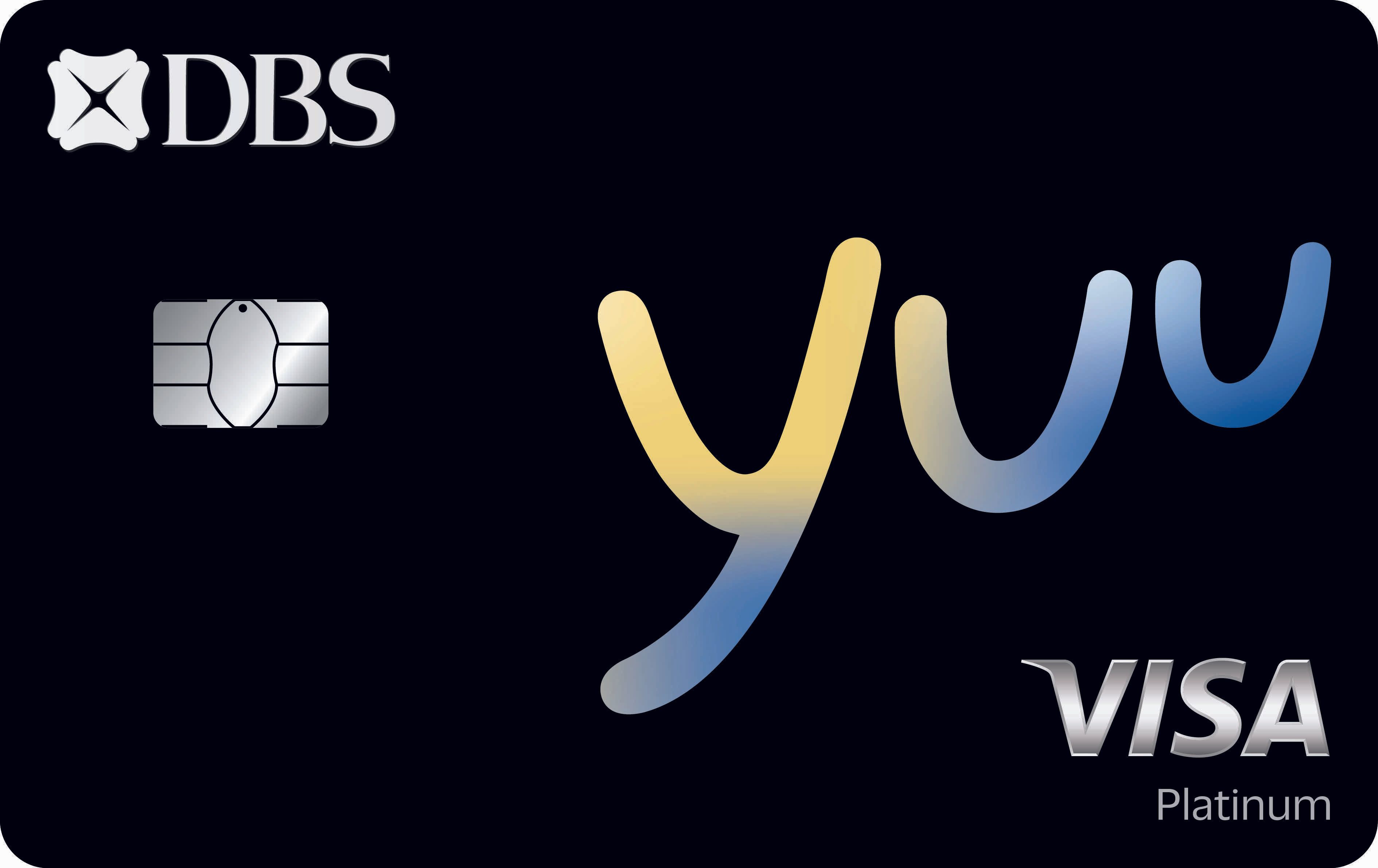 DBS yuu Visa Card官方示意圖