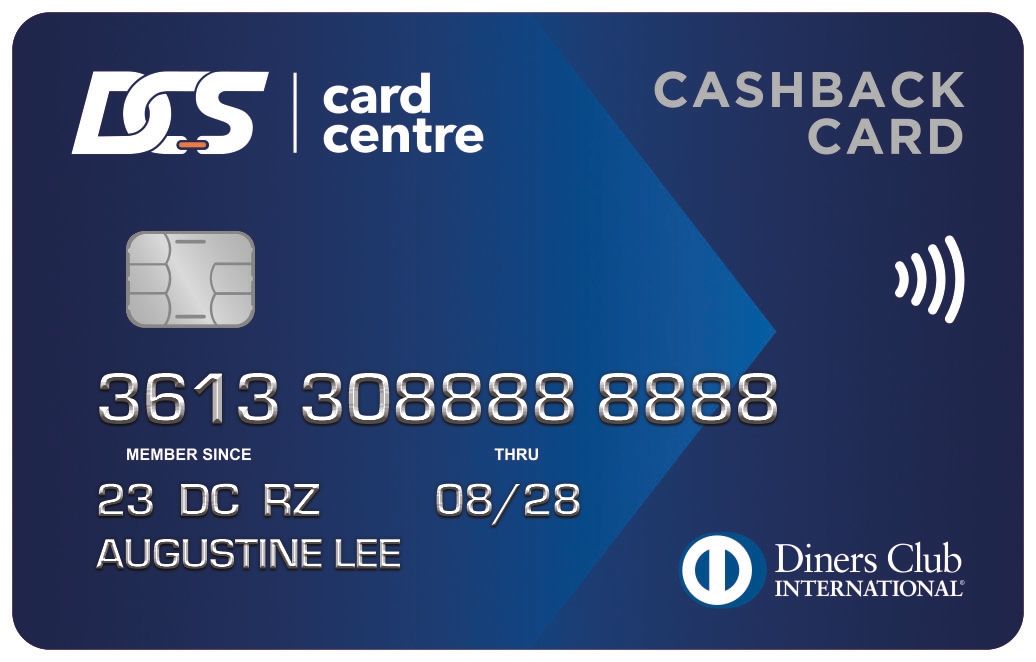 DCS CASHBACK Card官方示意圖