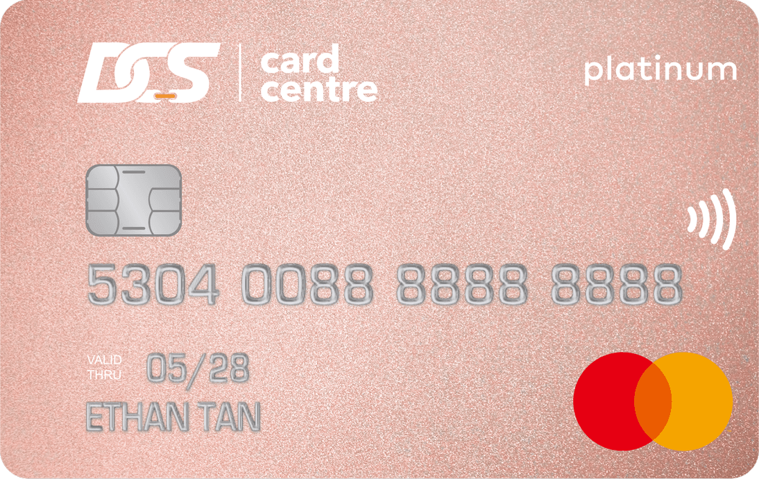 DCS Ultimate Platinum Mastercard官方示意圖