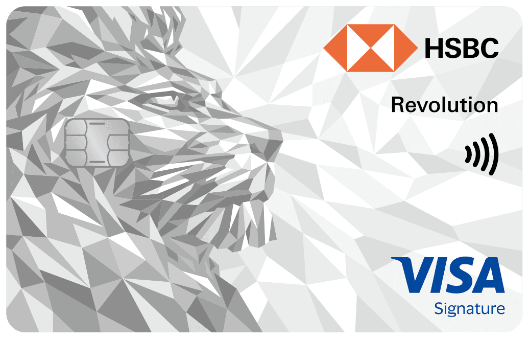 HSBC Revolution Credit Card + Everyday Global Account官方示意圖
