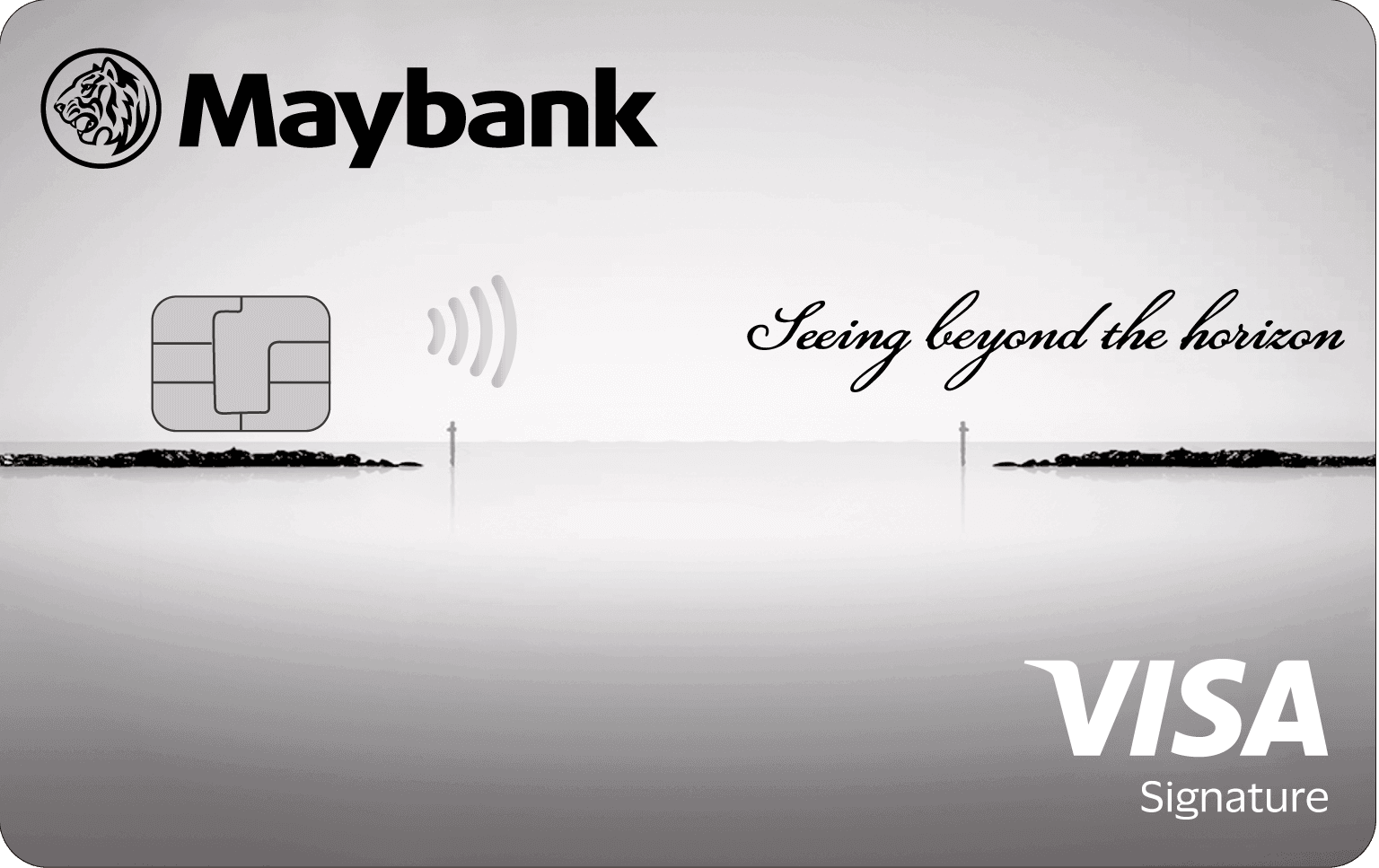 Maybank Horizon Visa Signature Card官方示意圖