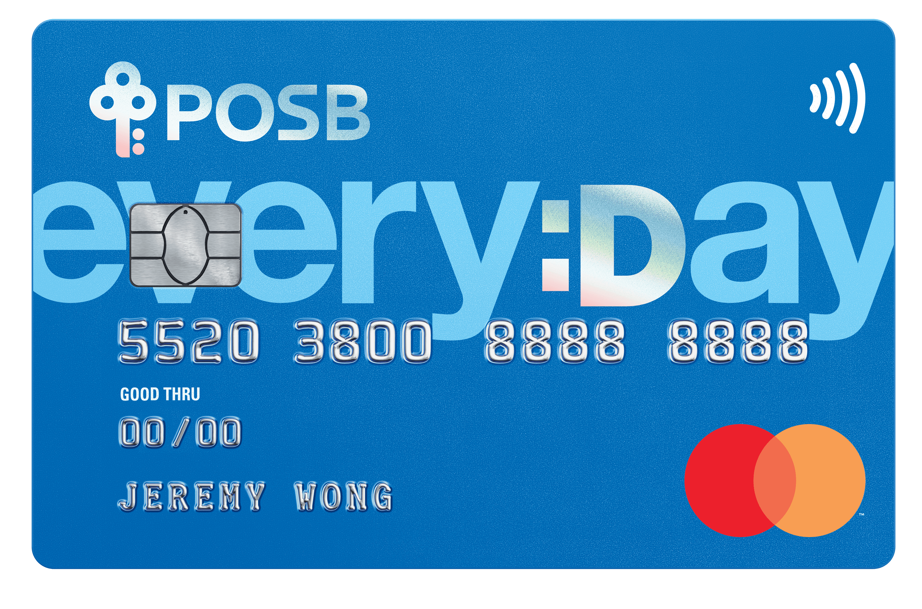 POSB Everyday Card官方示意圖