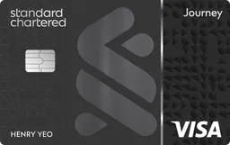 Standard Chartered Journey Credit Card (Annual Fee Paying)官方示意圖