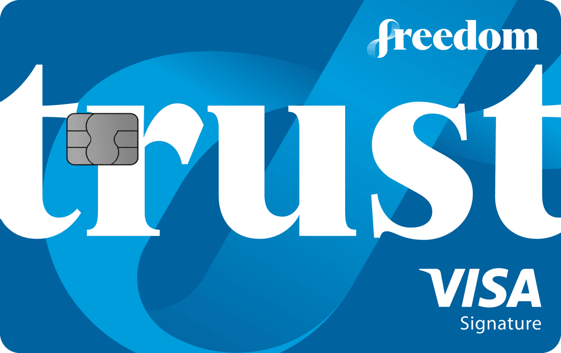 Trust Freedom Card官方示意圖