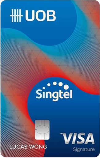 Singtel-UOB Card官方示意圖