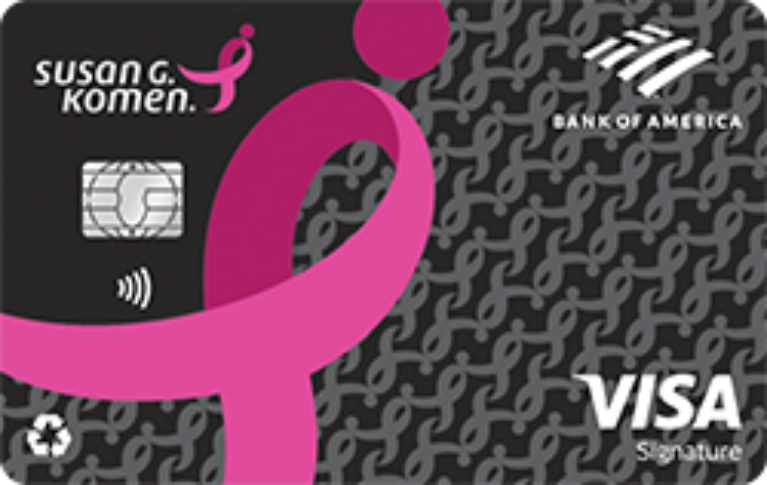 Susan G. Komen® Customized Cash Rewards