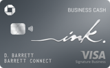 Ink Business Cash® Credit Card Links to product page Ink Business Cash