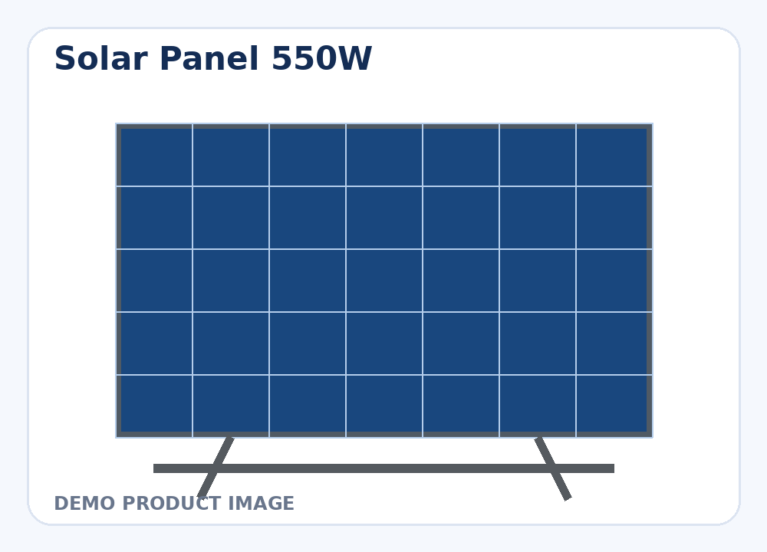 Solar Panel 550W